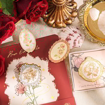 Joyful μεταλλικό κλιπ γραφείου με ανάγλυφο σχέδιο