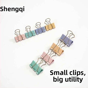 Shengqi šareni Morandi klipovi za mape s dugim repom, set 3/4/5 i 4/5/6