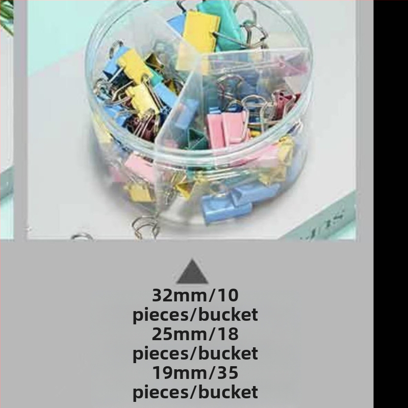 Shengqi šareni Morandi klipovi za mape s dugim repom, set 3/4/5 i 4/5/6
