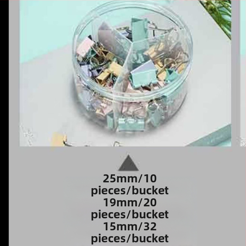 Shengqi šareni Morandi klipovi za mape s dugim repom, set 3/4/5 i 4/5/6