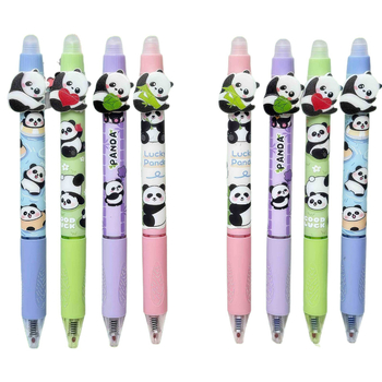 Pix Panda Jitu Șters, Seria Cute, Carcasă din Plastic, Vârf din Plastic