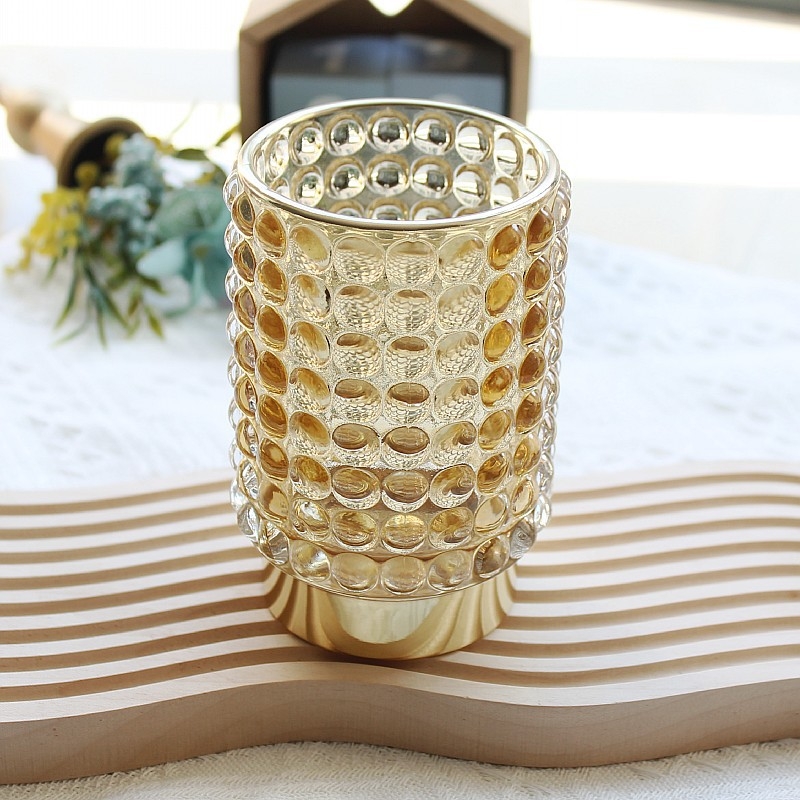 Стъклен държач за моливи и четки, кръгла форма, Nothing, модел Brush Barrel 1000, без лого, персонализируем