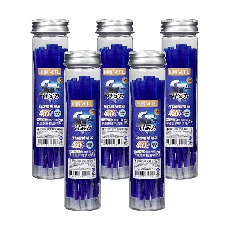 Landscape náplň do vymazateľného pera – tubové balenie s tlačidlom, 0,5 mm, plast