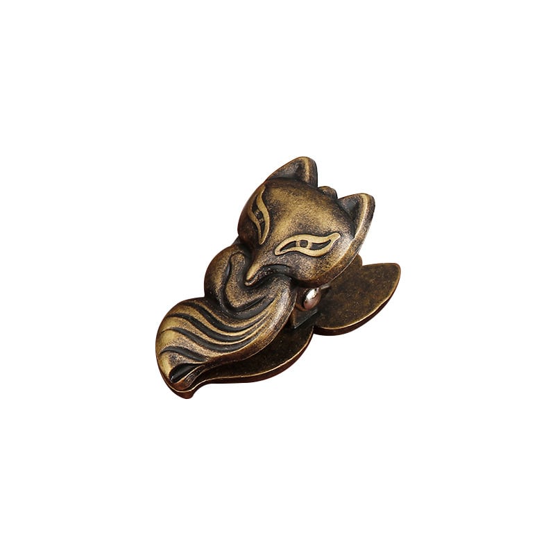 Μεταλλικός κλιπ ημερολογίου με σχέδιο αλεπούς – κλιπ για σημειώσεις και αρχεία, ανθεκτικό γραφείο