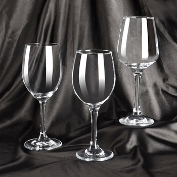 Kristalni set čaša za vino, europski stil, jednostavan dizajn, mogućnost prilagođenog logotipa