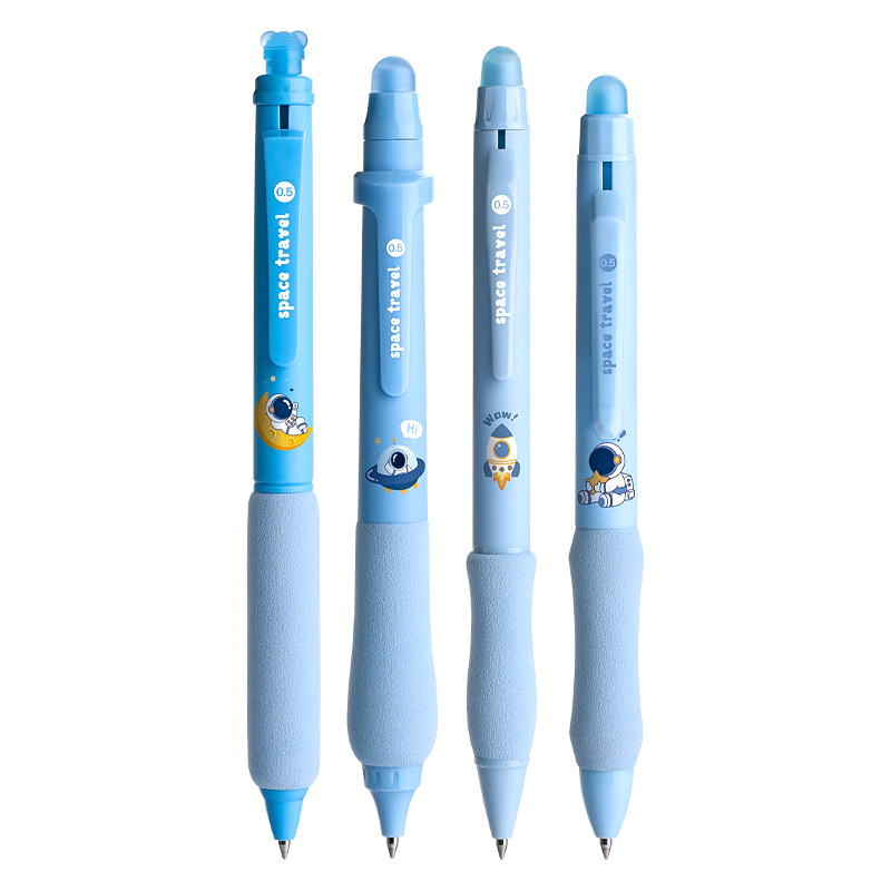 Kappa bear Cloud grip gel olovka set za djecu s termičkim brisanjem, plastično kućište, izbrisivo, materijal vrha: drugi materijali.