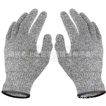 13-гейдж анти-порязващи ръкавици, ниво 5 усилени, PE материал, защита при работа, дишащи индустриални ръкавици за безопасност