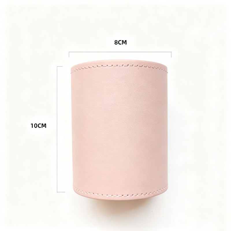 Organizator pensule machiaj din PU – cutie de depozitare de birou, model YD-252, fără capac, pentru cosmetice și papetărie