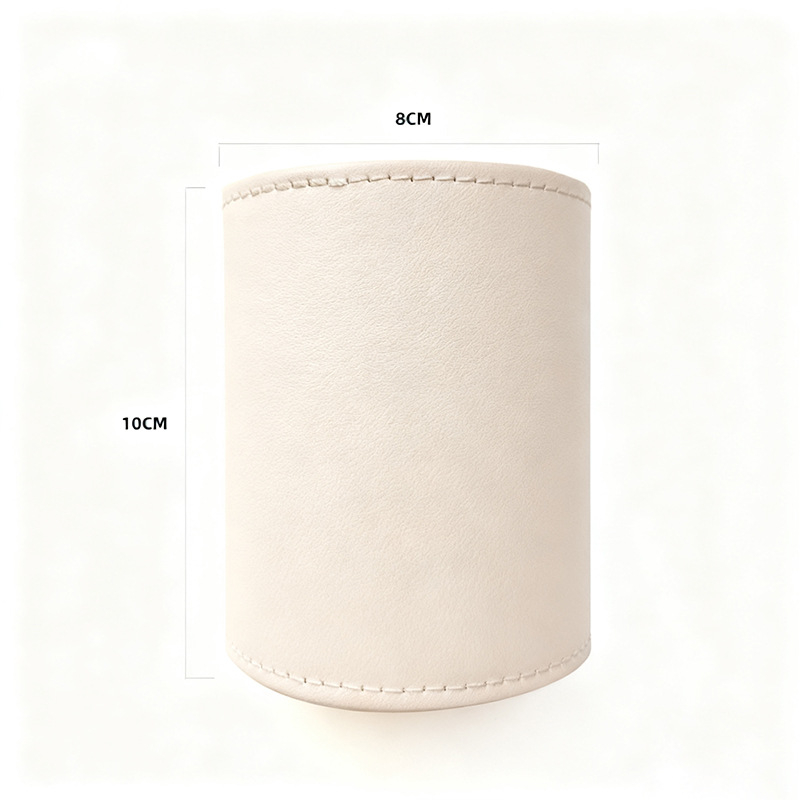 Organizator pensule machiaj din PU – cutie de depozitare de birou, model YD-252, fără capac, pentru cosmetice și papetărie