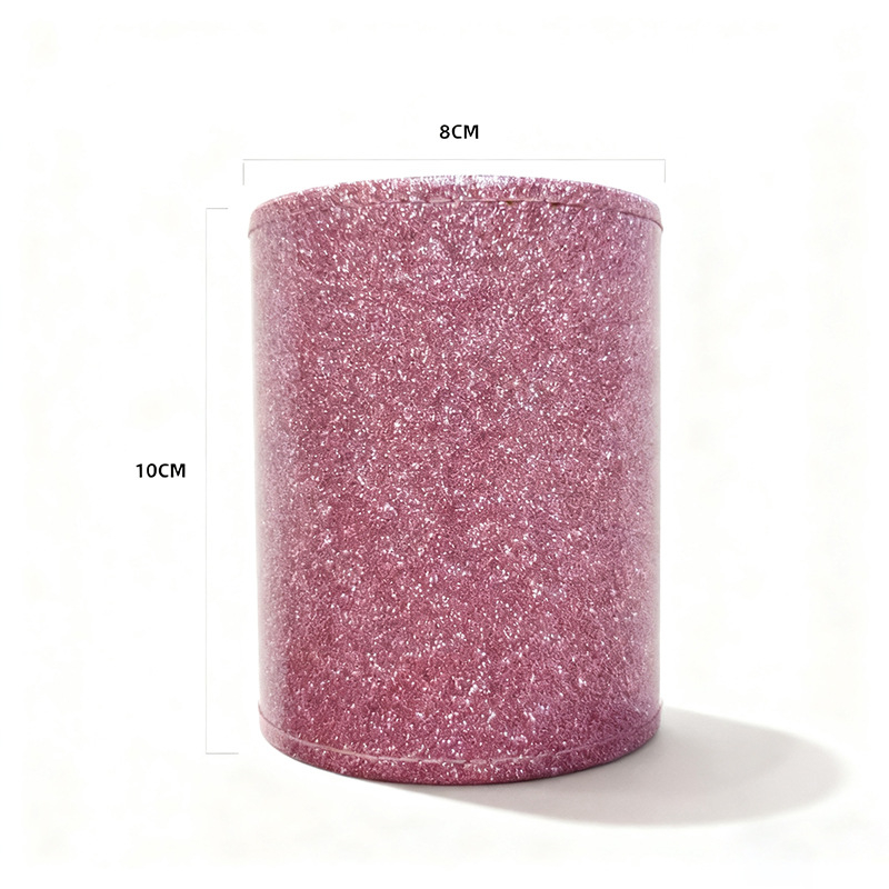 Organizator pensule machiaj din PU – cutie de depozitare de birou, model YD-252, fără capac, pentru cosmetice și papetărie