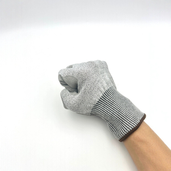 Антиразрязващи ръкавици с индустриална коприна — (Siweian; химически влакна; обработка на стъкло; ниво 5)
