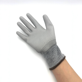 Антиразрязващи ръкавици с индустриална коприна — (Siweian; химически влакна; обработка на стъкло; ниво 5)