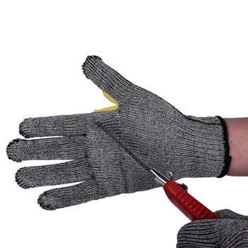 Mănuși Anticut Delta – Nivelul 5, Materiale din fibre chimice, Pentru atelierul de prelucrare a sticlei, Protecție la tăieturi