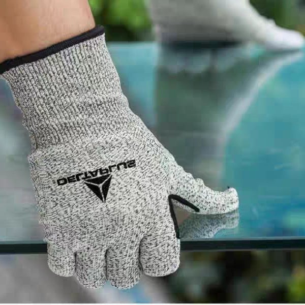 Mănuși Anticut Delta – Nivelul 5, Materiale din fibre chimice, Pentru atelierul de prelucrare a sticlei, Protecție la tăieturi