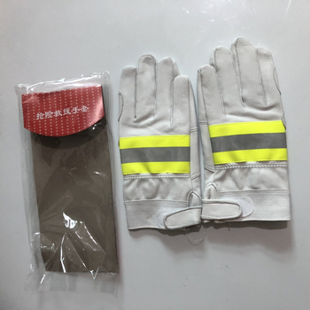 Dawn Emergency Rescue rukavice z ovčej kože – protirezové, odolné voči opotrebeniu, ohňovzdorné, pre vonkajšie záchranné zásahy