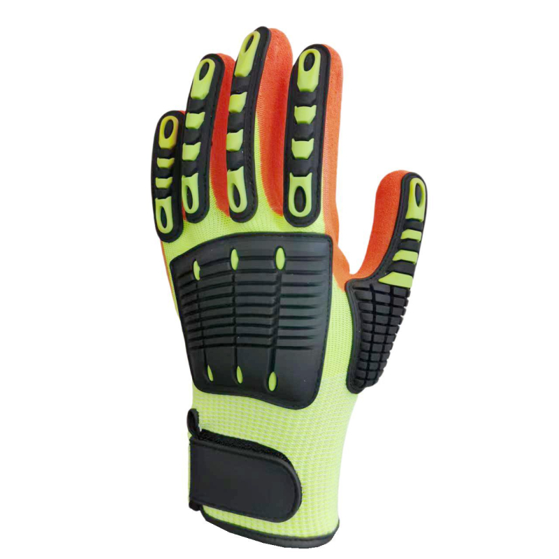 HPPE антиразрязващи ръкавици за минно-добивна, нефтодобивна и механична обработка – удароустойчиви, антиколизия, антинадраскване, вибрационна защита