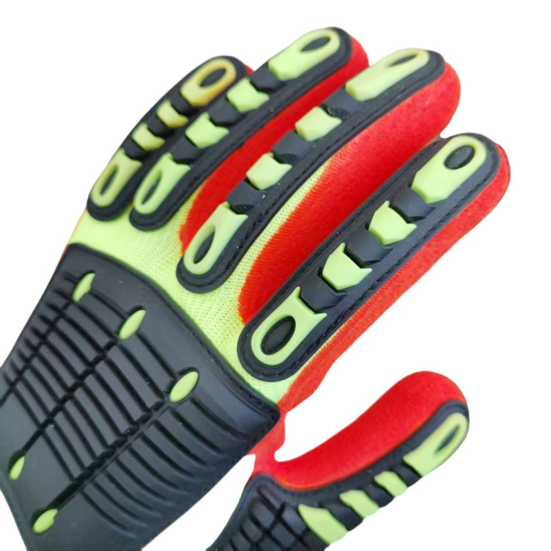 HPPE антиразрязващи ръкавици за минно-добивна, нефтодобивна и механична обработка – удароустойчиви, антиколизия, антинадраскване, вибрационна защита