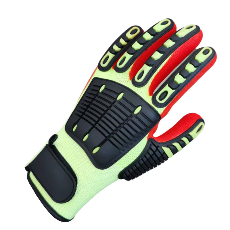 HPPE антиразрязващи ръкавици за минно-добивна, нефтодобивна и механична обработка – удароустойчиви, антиколизия, антинадраскване, вибрационна защита