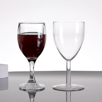 Plastična čaša za vino Garbo Daily, svijetli luksuz retro stil, ispis logotipa, pojedinačno pakiranje, izdanje 2024