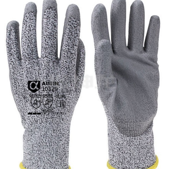 AIWIN Xtrflex Ръкавици устойчиви на рязане, ниво 5, HPPE + дланно покритие HDPE