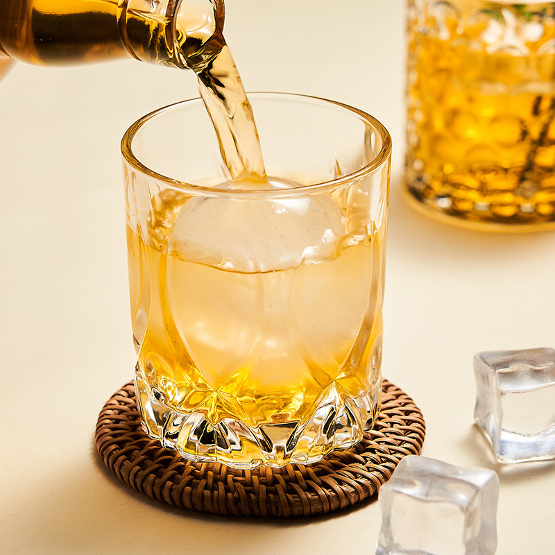 YuFeng kristalna čaša za whisky, europski stil, kapacitet 301–400 ml, Light Luxury Retro stil, prilagodba proizvodnje