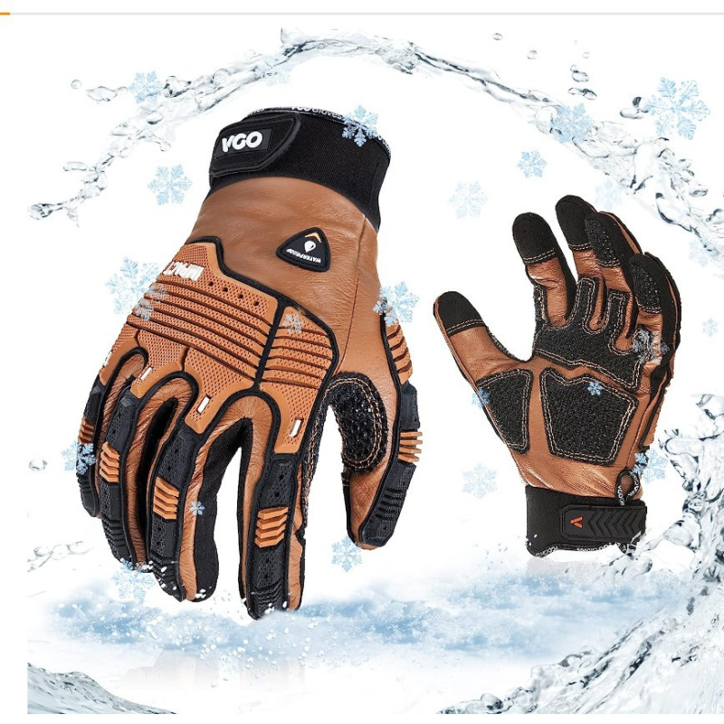 Gato ръкавици за колоездене на открито, ТPR материал, защита от разрези и сблъсък, износоустойчиви, дължина 18.6–26.8 см