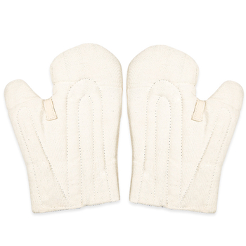 Ostrich Индустриални защитни ръкавици, памучно подплатени, quilted твил платно, топлоустойчиви и устойчиви на прорязване, за фурни, котли и високи температури