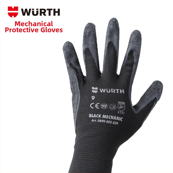 WURTH mechanické rezné rukavice, nylon, dĺžka 20–25 cm, pre stavebníctvo, poľnohospodárstvo, skladovanie a automobilový priemysel