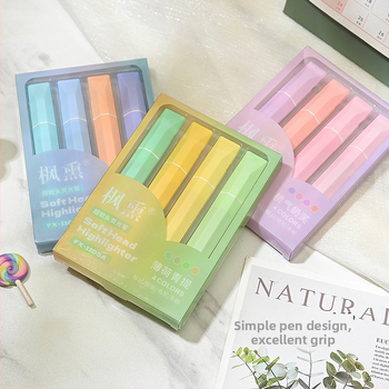 Maple smoked FX-1105 set marker za podcrtavanje, plastično kućište, specifikacija 1105, PET pakiranje