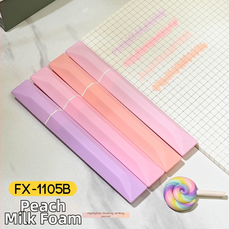 Maple smoked FX-1105 set marker za podcrtavanje, plastično kućište, specifikacija 1105, PET pakiranje