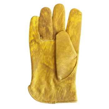 Кожени ръкавици за трудова защита и заваряване, маслоустойчиви, противразрязващи, устойчиви на високи температури, против пробив, износоустойчиви