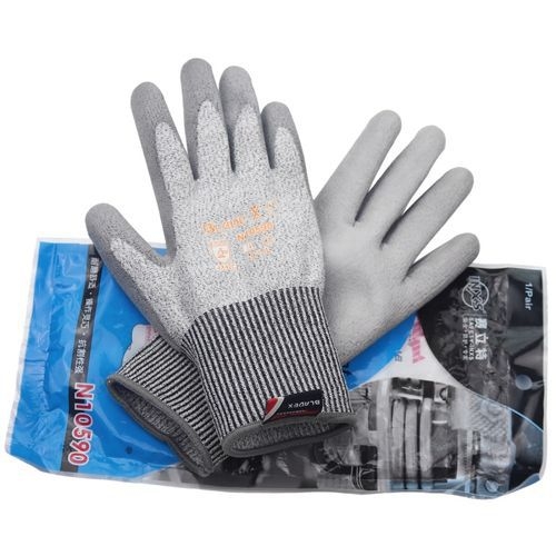 Γάντια αντικοπ με HPPE για επεξεργασία μετάλλων και γυαλιού (Sieve)