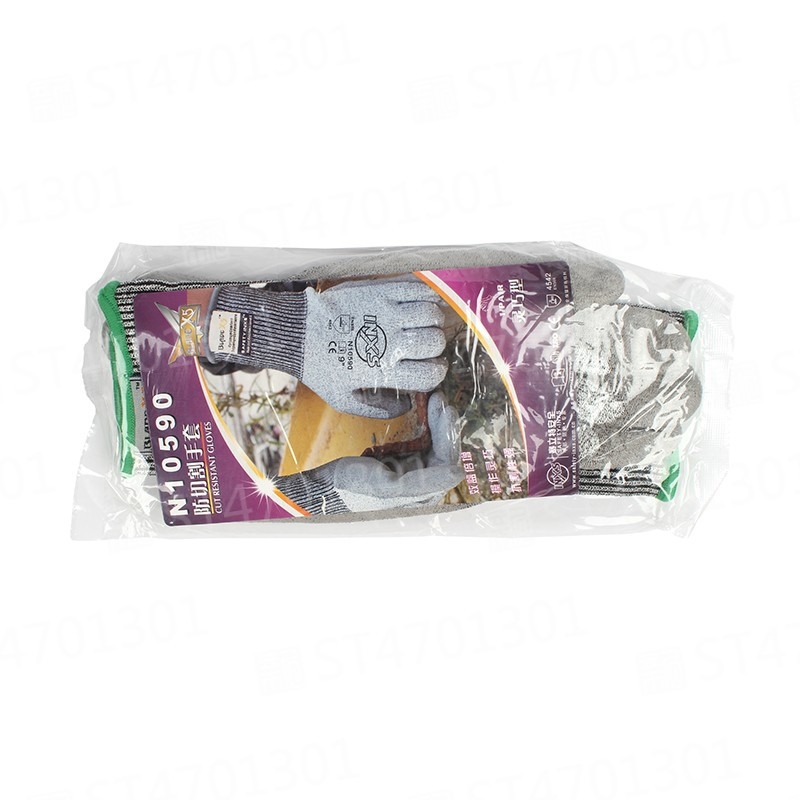 Γάντια αντικοπ με HPPE για επεξεργασία μετάλλων και γυαλιού (Sieve)