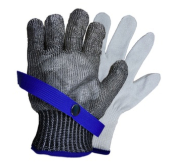 SF7040 SAFEMAN Junyu – vágásbiztos kesztyű acélszálból és nagy erősségű polietilén rostból, húsfeldolgozáshoz, belső acélszál réteggel