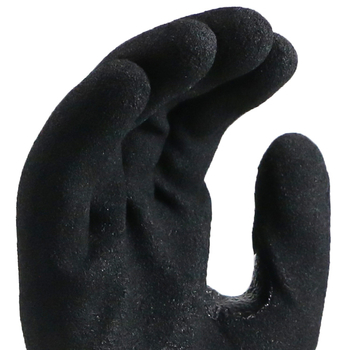 13-szemű kötött anti-vágó nitril matt kesztyű, megerősített fogás, csúszásmentes, vízálló