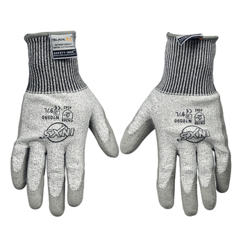 Rukavice otporne na rezanje s PU premazom, EN 388 razina 5, za obradu stakla