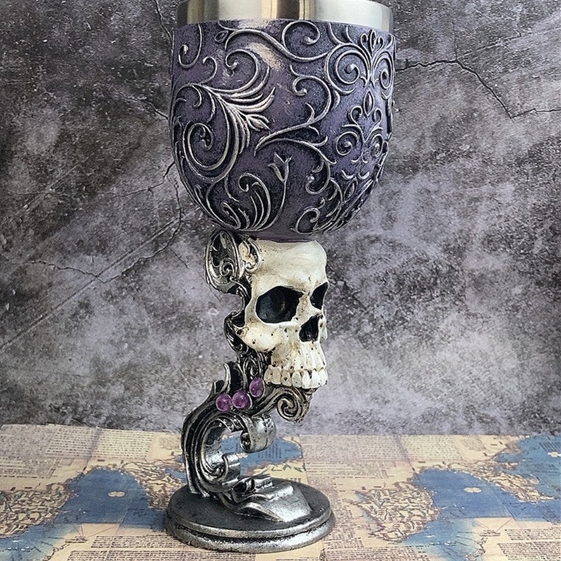 Rozsdamentes acélból készült boros pohár | retro amerikai stílusú zodiákus mintával | 101–200 ml kapacitás | testreszabható feldolgozás