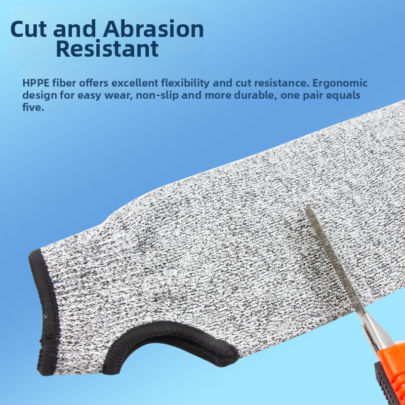 Arm Guard od HPPE vlakana, razina 5 zaštite od rezanja, za rad u vrtu — Qin Sail