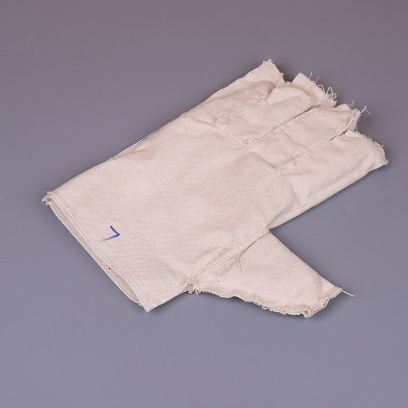 Egyrétegű vastagított vászon munkavédelmi kesztyű, vágásálló; gépekhez, vegyszerekhez, műhelyekhez, olajmezőkhöz és autókarbantartáshoz