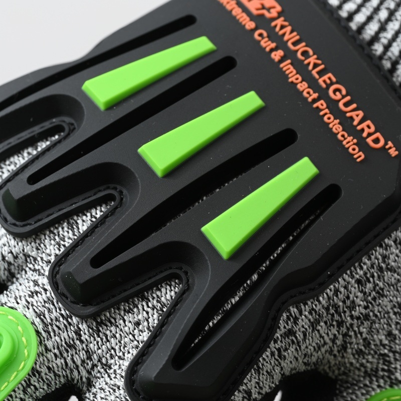 Mănuși de protecție Hengda pentru ciclism și utilizare industrială – anti-tăiere, anti-șoc, antialunecare, 200 g