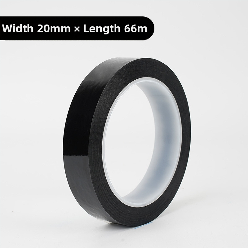 Polyesterová EMI ochranná páska, vysoká priľnavosť, nepriehľadná, vodotesná a teplotne odolná, jednostranná lepivá páska, pre blokovanie svetla indikátora smerovača