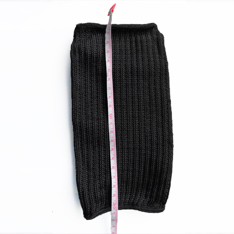 Kardvédő acéldrótos megerősítéssel, 5-szintű vágásállóság, nagy erősségű poliészter keverék, műhelyhez és önvédelemhez