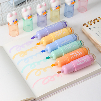 Cx-192 Crtani zeko doodle olovka - plastično kućište, kutija za izlaganje, 36 kom./izložba, 1296 kom./karton