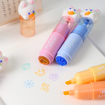 Cx-192 Crtani zeko doodle olovka - plastično kućište, kutija za izlaganje, 36 kom./izložba, 1296 kom./karton