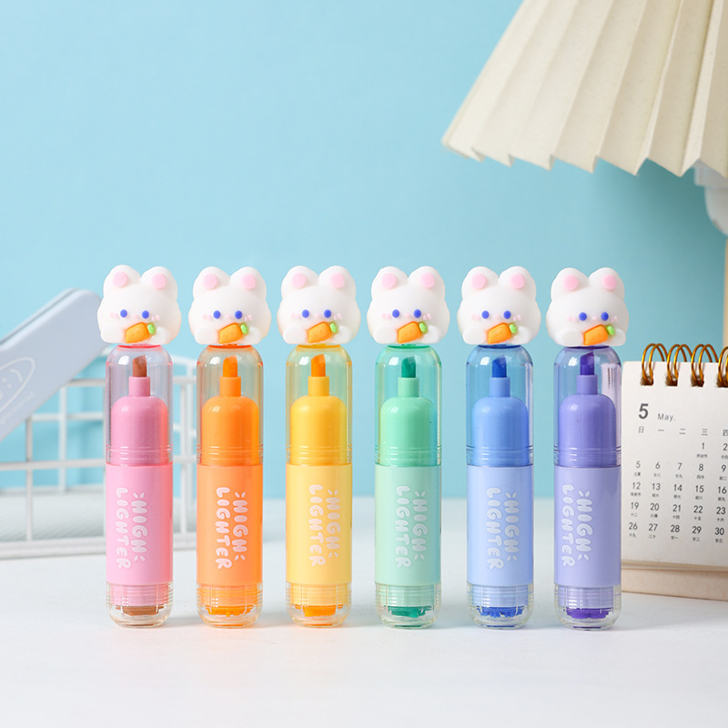 Cx-192 Crtani zeko doodle olovka - plastično kućište, kutija za izlaganje, 36 kom./izložba, 1296 kom./karton