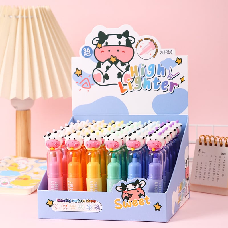 Cx-192 Crtani zeko doodle olovka - plastično kućište, kutija za izlaganje, 36 kom./izložba, 1296 kom./karton