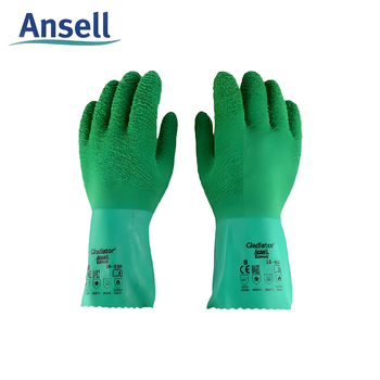 Ansell magas hőmérséklet-álló kesztyűk – kloroprén gumi; üvegfeldolgozás, gépipar, hőszigetelés