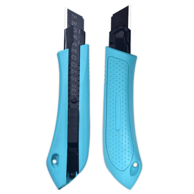 Tapétavágó kés — penge vastagsága 18 mm, ABS test, XF-A01, 75 g