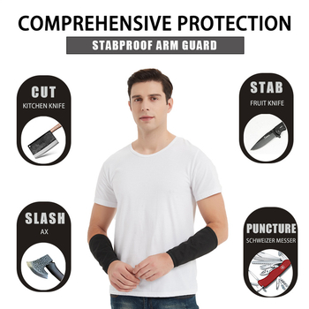 HPPE zaštita podlaktice, 3×5 razine zaštite, zaštita od rezanja