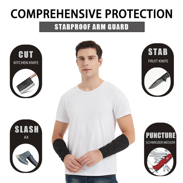 HPPE zaštita podlaktice, 3×5 razine zaštite, zaštita od rezanja